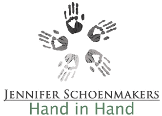 Hand in Hand Logo von Jennifer Schoenmakers